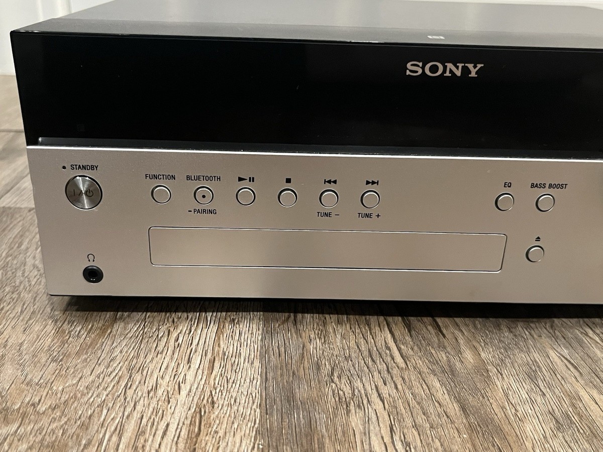 良品 ソニー CMT-SBT100 マイクロハイファイコンポ Bluetooth Sony CMT-SBT100 Bluetooth Micro Music System - Black/Gray
