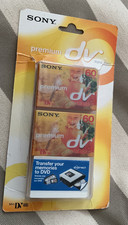 SONY DV Premium 60 Minute LP:90 Mini DV Digital Video Cassette
