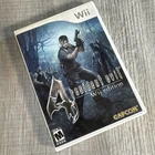 Resident Evil 4 Wii Edition Nintendo Wii Complete CIB Tested Manual Capcom