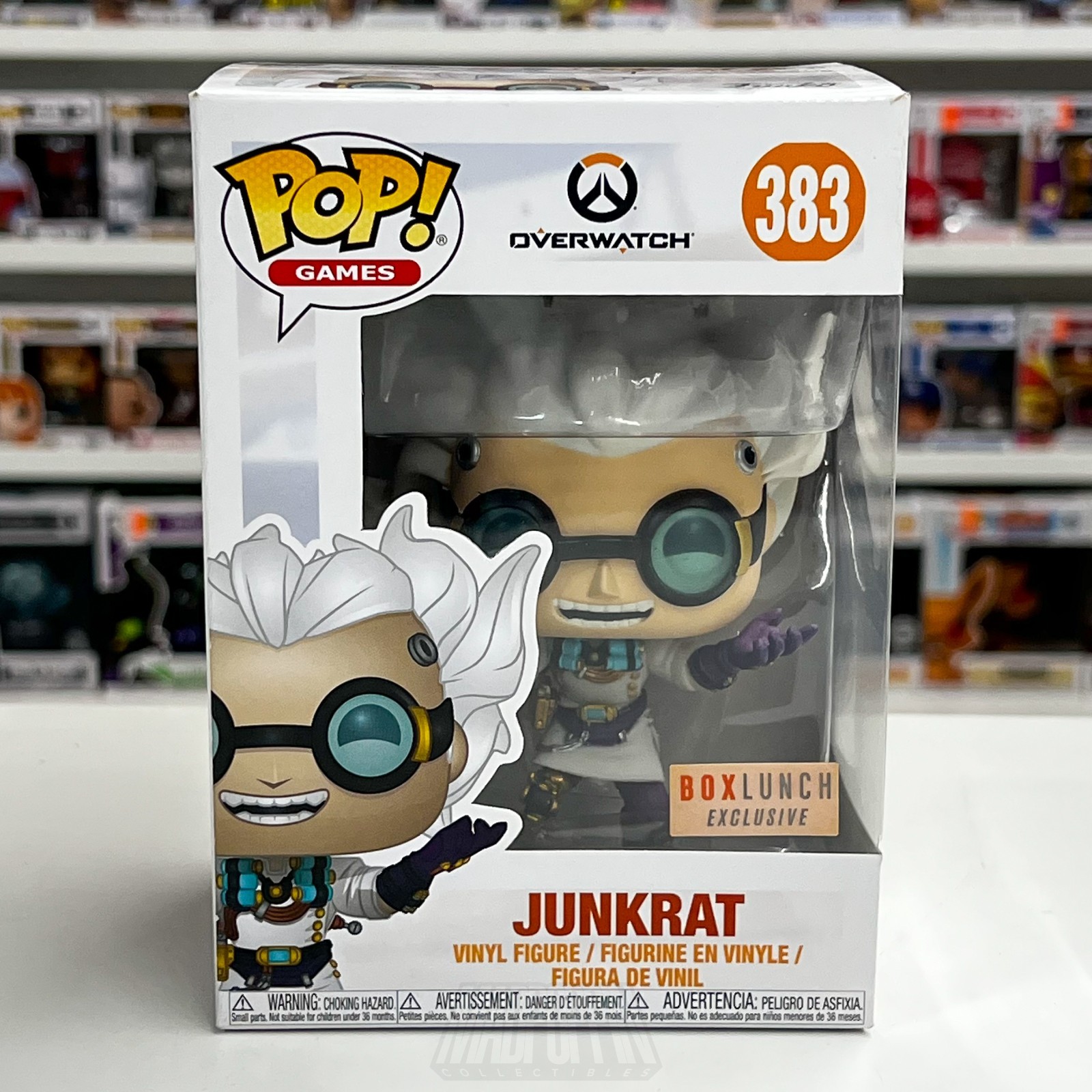 Funko Pop Video Games Overwatch Junkrat Dr Junkenstein 383 B
