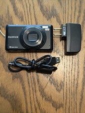 Fujifilm T410WM FinePix T Digital Camera 16MP Black TESTED WORKING. W/ Battery