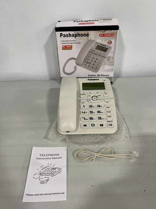 Pashaphone KX-T2028CID Caller ID Phone-NEW