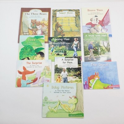 Lot of 10 Fountas & Pinnell LLI Green System Level E Leveled Readers Grade 1