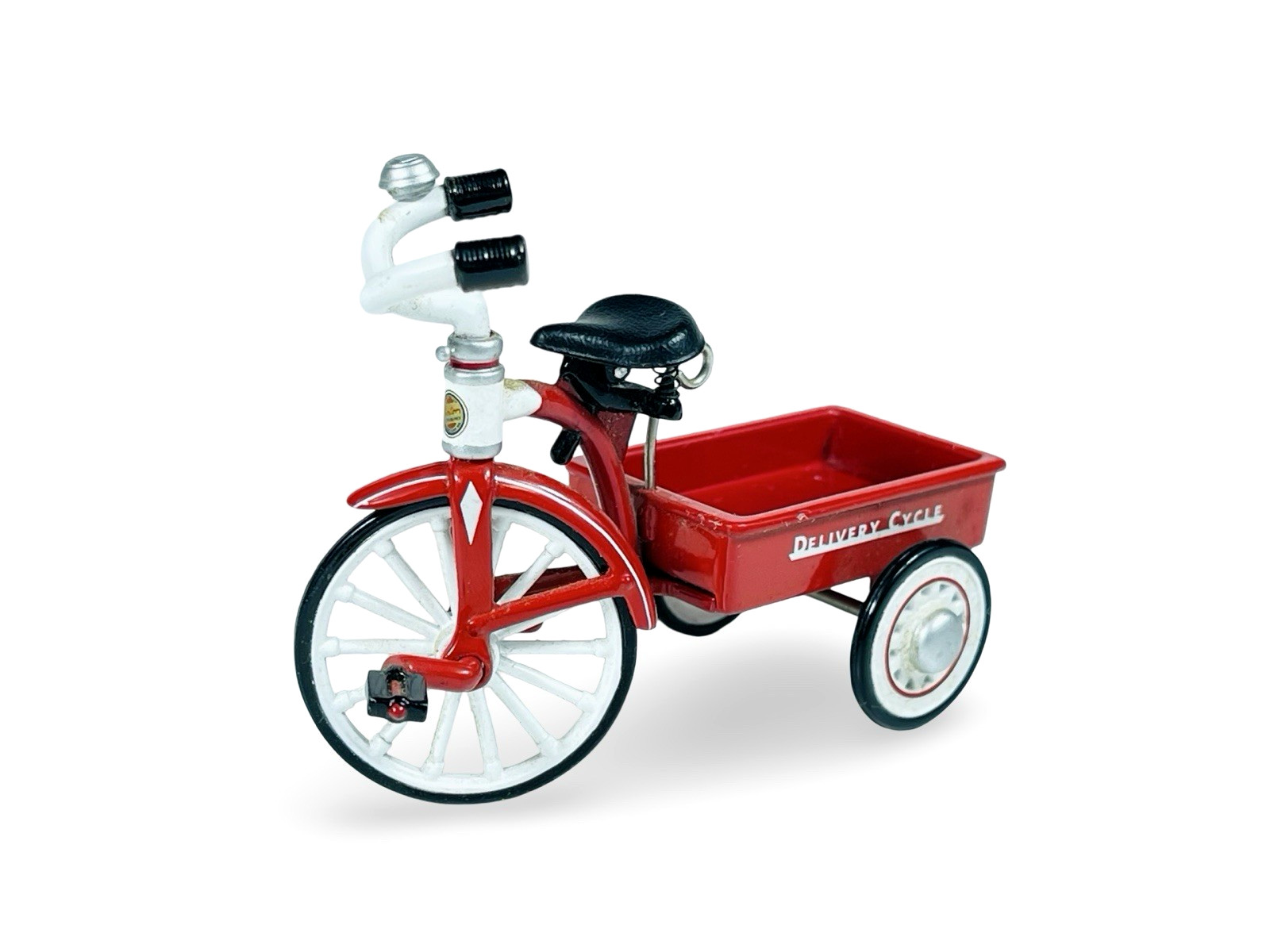 Diecast Tricycle Wagon w/Pedaling Front Wheel - 3 1/2" Long