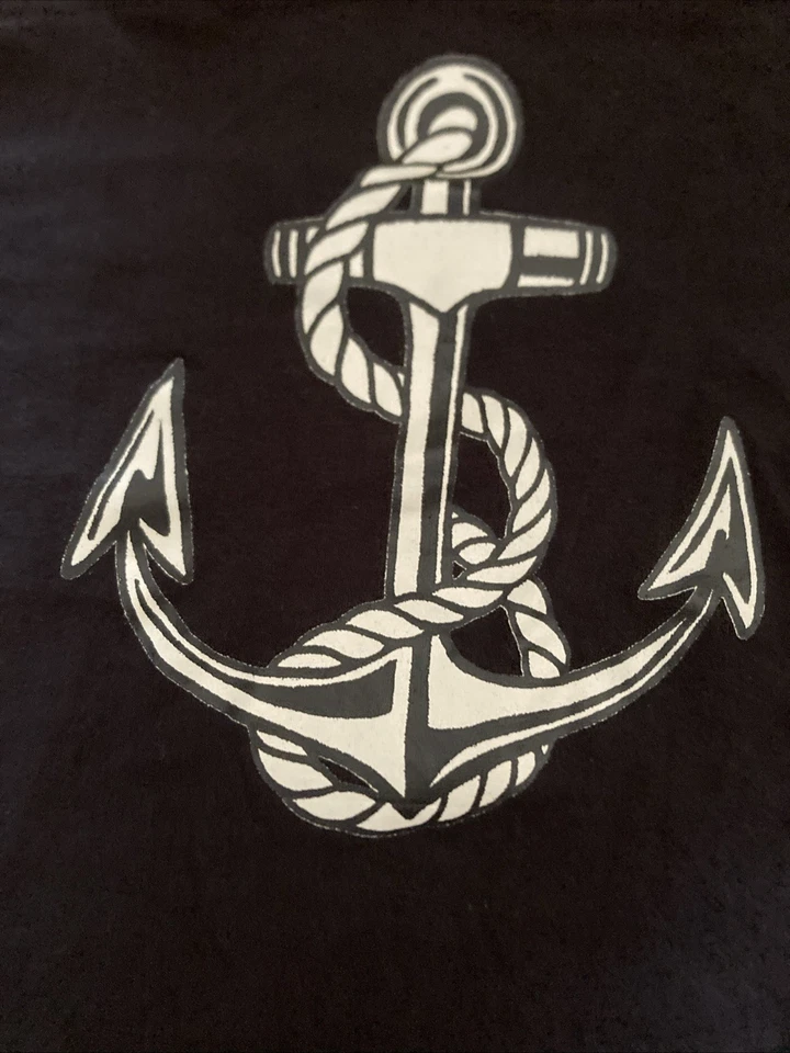 原宿迷你锚 *Aye Aye Super Kawaii* 黑色连衣裙儿童 S 码 6/6x — 第 2/4 张图片