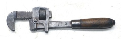 Vintage Stillson Mfg Co, PS&W 10  Pipe Wrench Southington Conn INV18638
