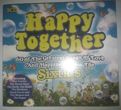 Happy Together 60 of the Greatest Songs of Love And Happiness 3 CDs Sixties