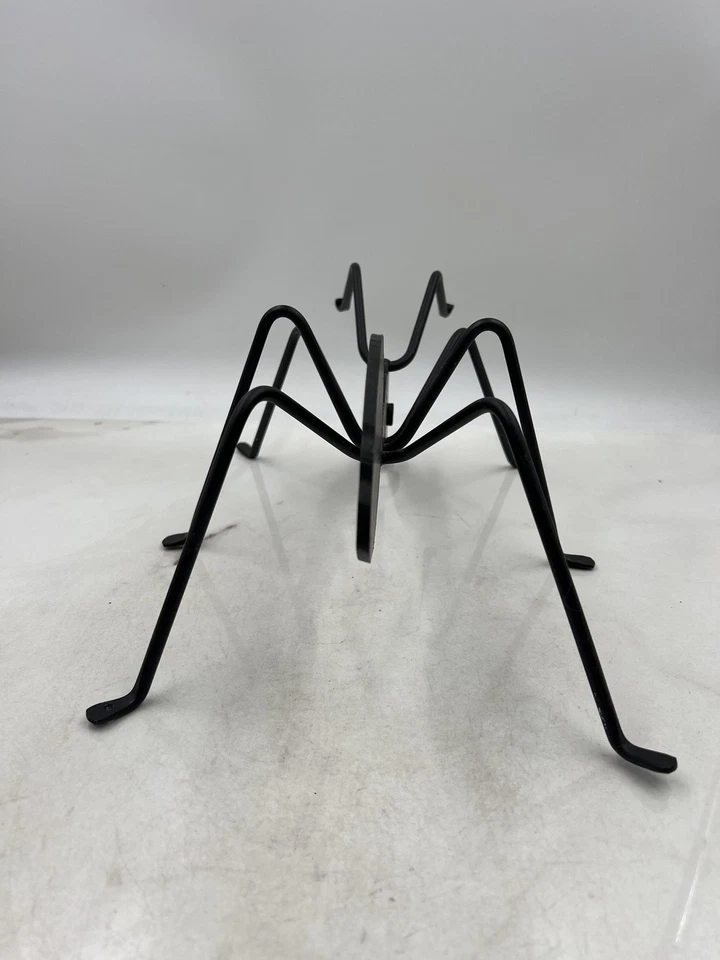 Escultura de hormigas de metal grande decoración de jardín al aire libre arte de patio de insectos hecho a mano 12 pulgadas Foto 2 de 4