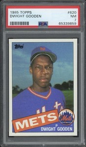 1985 Topps Dwight Doc Gooden #620 PSA 7 Near Mint New York Mets 