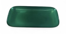 Reed Barton Embassy Silverplate And Green Enamel 11 58x5.5 Platter 1143