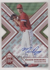 2018 Panini Elite Extra Edition Status Red Die-Cut 65/75 Mason Denaburg Auto hg6