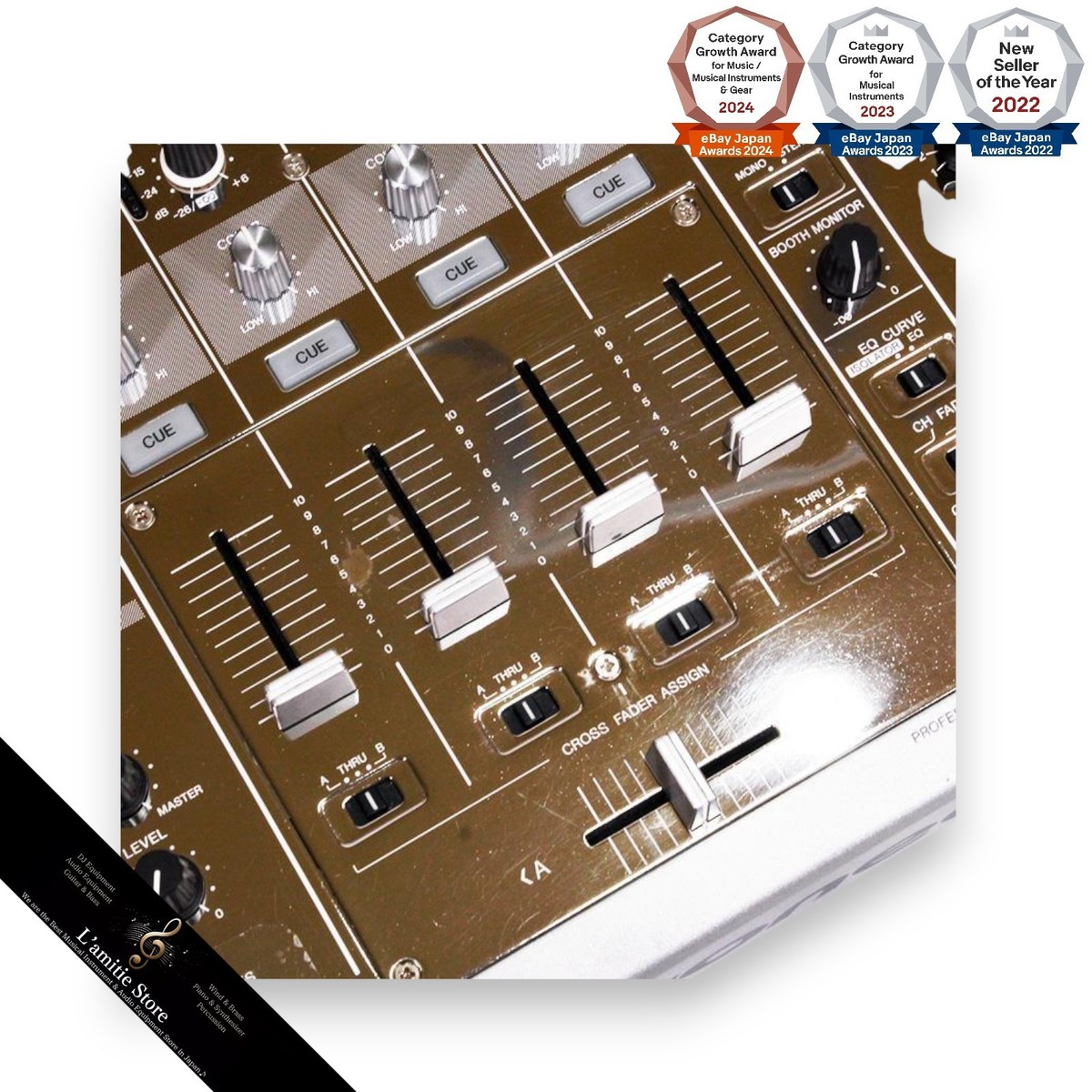 Pioneer DJM-900NXS-M Limited Mirror Platinum DJ Mixer DJM900NXS