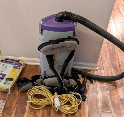 ProTeam Super Coach Pro 10 Backpack Vacuum cleaner Commercial Grade 10 quart 