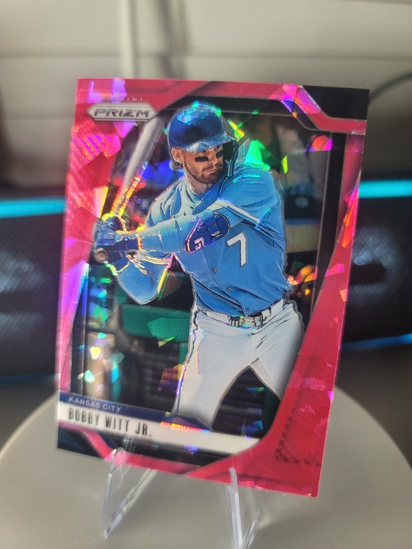 2025 Prizm Bobby Witt Jr. Prizm Pink Ice #160 Royals
