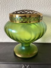Large Art Nouveau Loetz, Kralik or Rindskopf Iridescent Vase. c1900