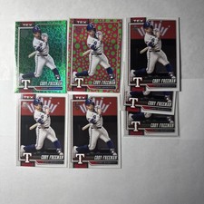 2026 topps series 1 Texas Rangers Cody Freeman Rookie Lot Of 7