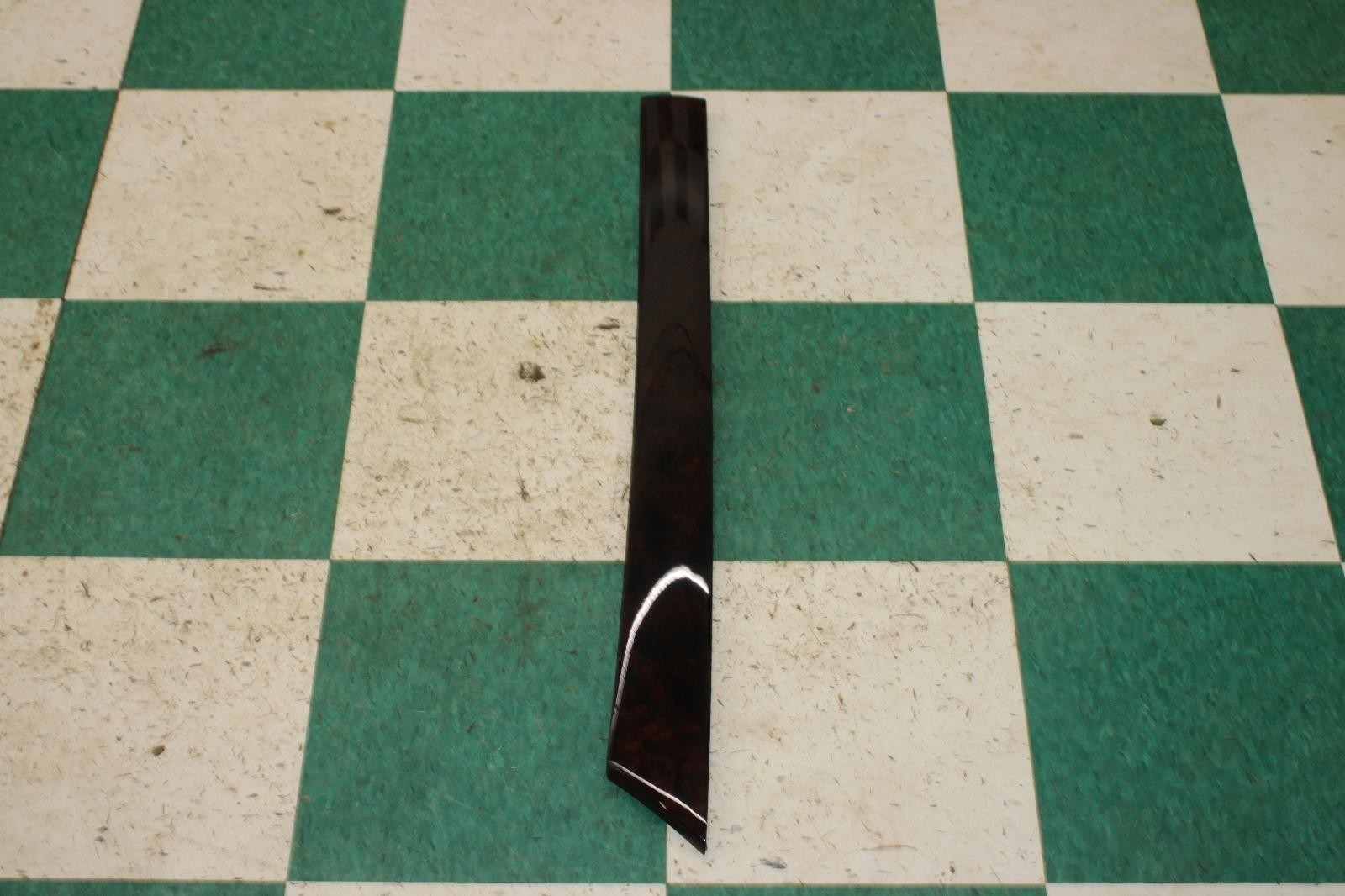 13-18 Flying Spur Dark Woodgrain Rear Passenger Right RH Door Panel Insert Trim