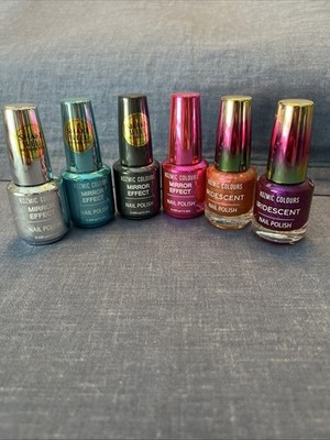 KOSMIC COLOURS Metallic/Magic Mirror Effect Chrome Nail Polish 12 PACK *NEW*