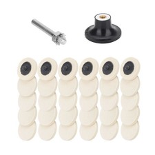 New 2-inch Disc Polishing Buffing Pads with a corrosion-resistant steel shank