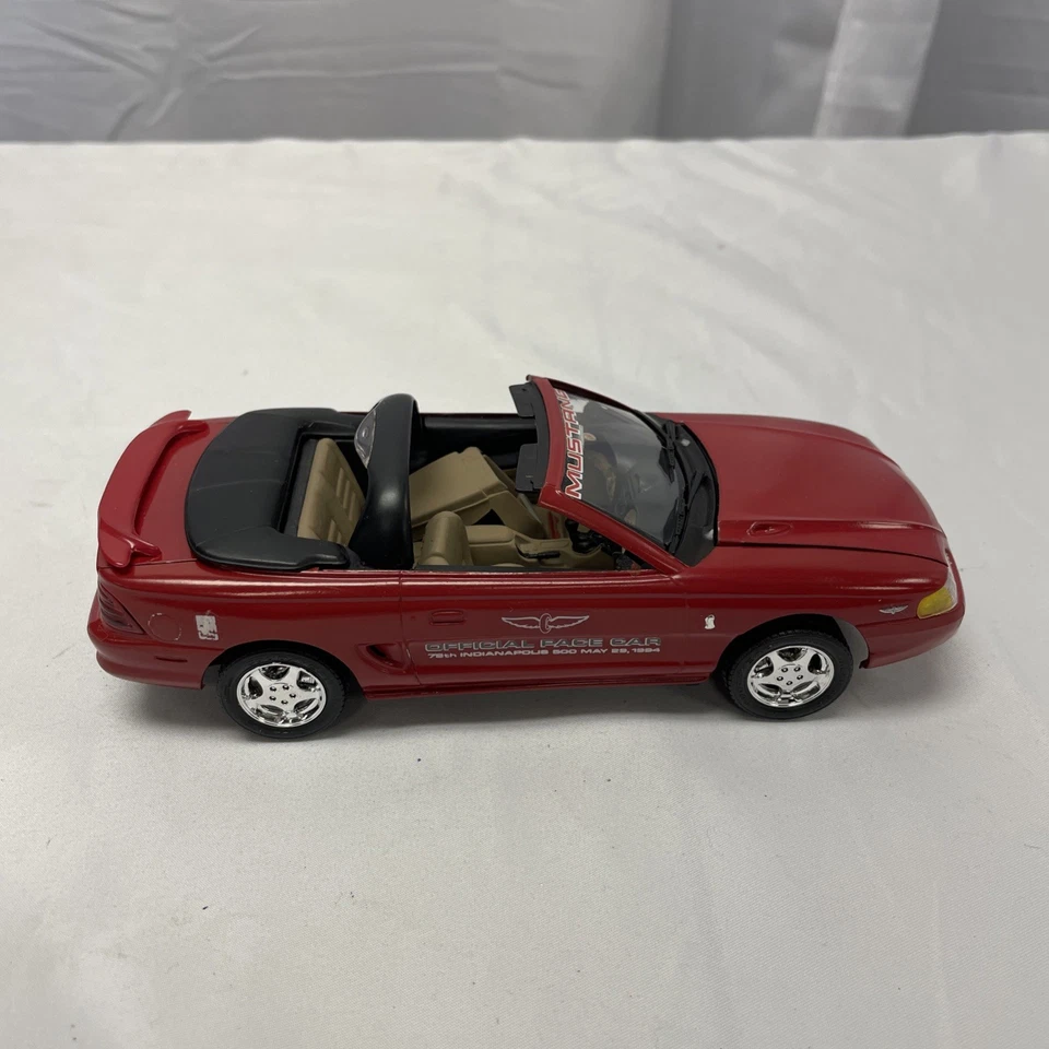 1994 Jouef Evolution Convertible Mustang 1:18 Indy 500 Pace Car, See Pics! - Image 4 of 4