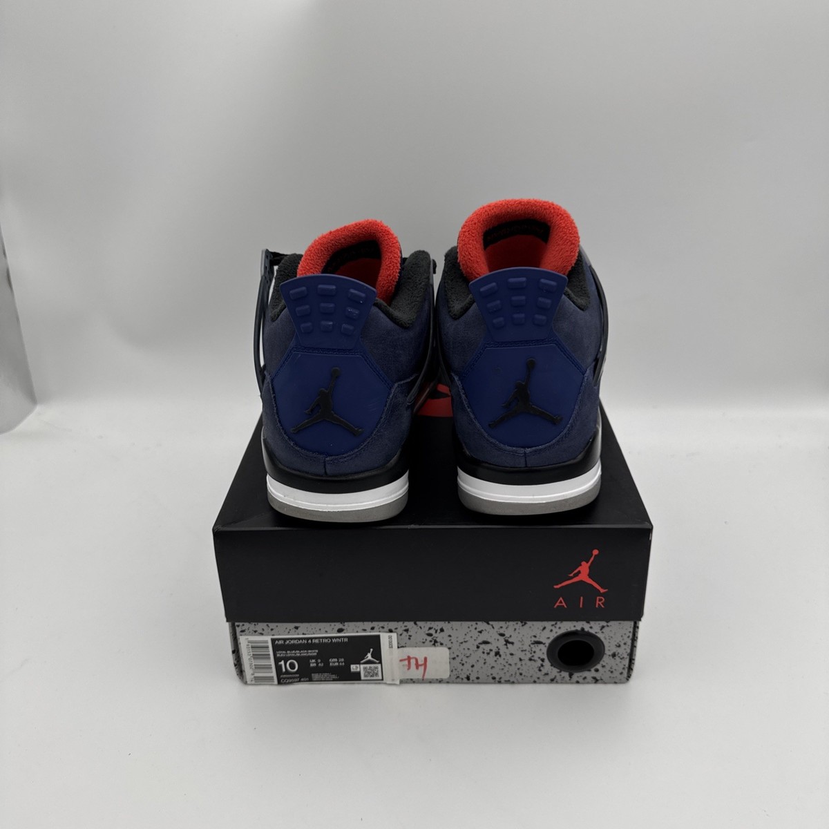 Size 10 - Jordan 4 Winter Loyal Blue 2019 193153073028| eBay