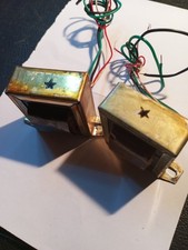 Coppia abbinata di Trasformatori d'uscita   HI-FI   5 kohm - 4 ohm.- 4watt