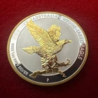 1 Troy Oz .9999 Silver 2023 Australian Wedge-Tailed Eagle Coin -24k Gilding -SFS