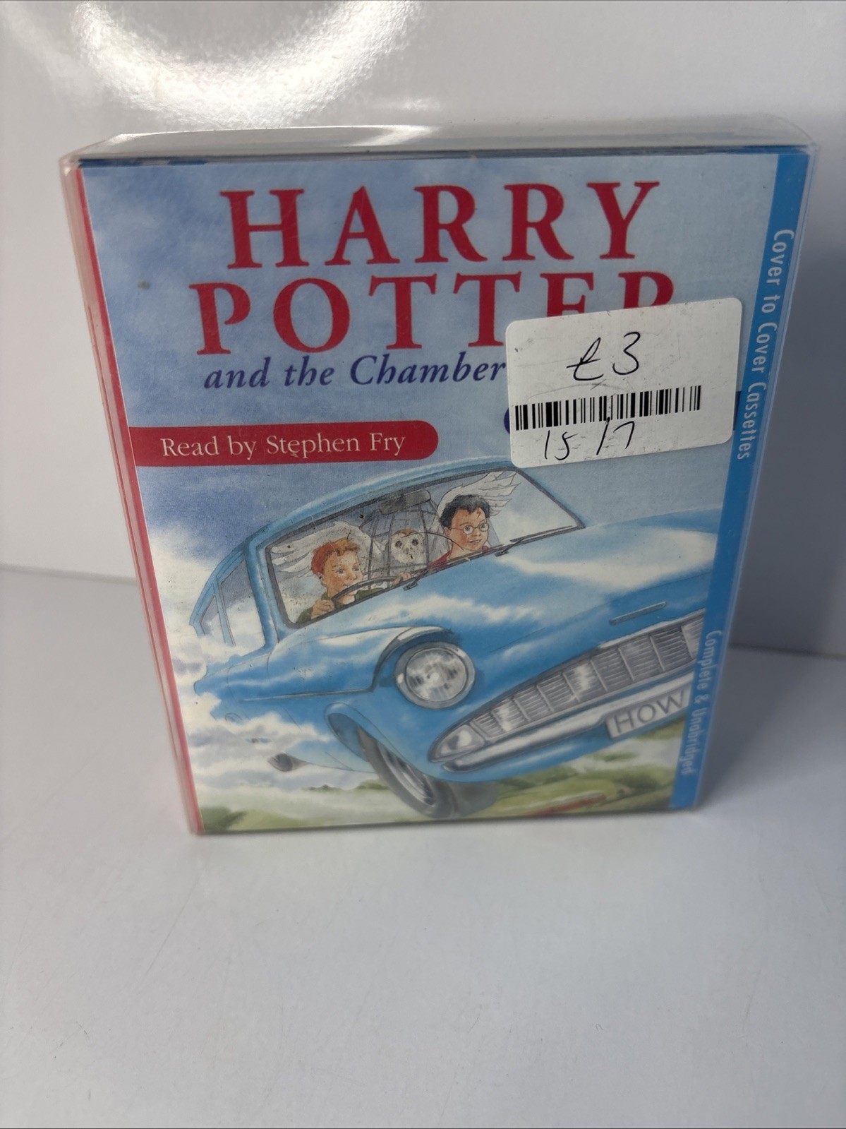 Harry Potter and the Chamber Of Secrets audio 6 cassettes read by Stephen Fry
