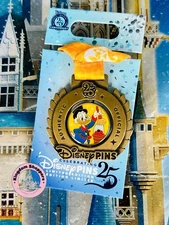 2025 Disney Parks Scrooge McDuck Pin Trading Medal 25th LE 4000 Pin