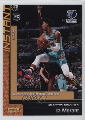 2019-20 Panini Instant Yellow 37/88 Ja Morant #72 Rookie RC s5q