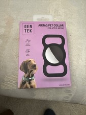 Silicone Protective Case GPS Finder Pet Collar Loop for Apple Airtags