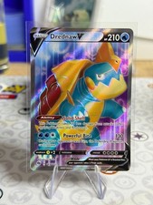Pokemon Drednaw v Full Art Holo Card 69/73 Champions Path NM