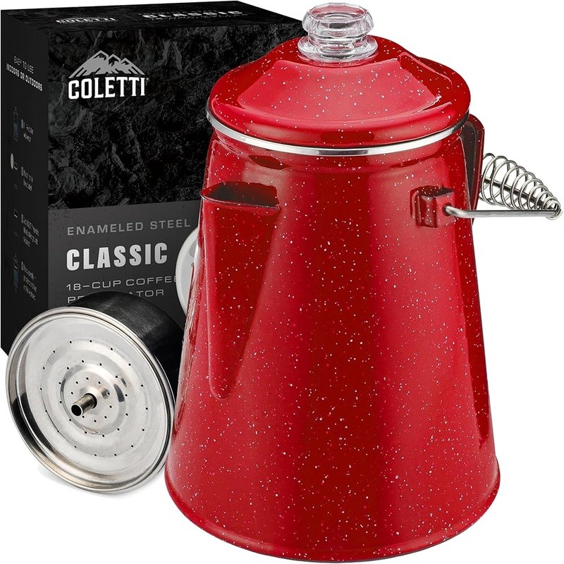 Percolator Steel 72oz Toxin Free Brew Gear Durable New