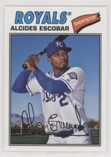 2018 Topps Archives 1977 Design Alcides Escobar #157 0x1