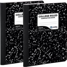 Black Marble Composition Notebook