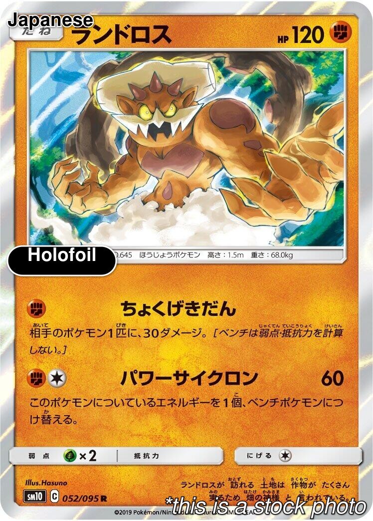JP ランドロス 052/095 SM10: Double Blaze Rare LP