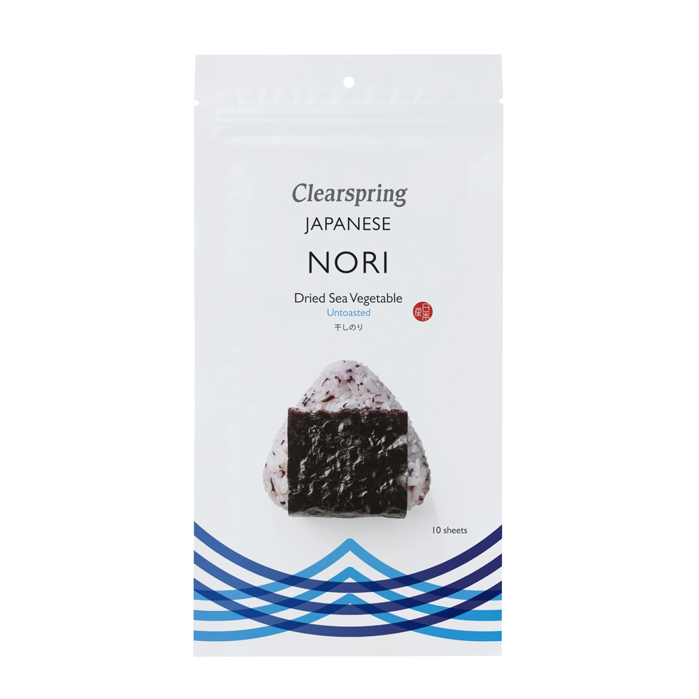 Clearspring Nori Sea Vegetables 25g Sushi Seaweed Sheets