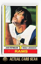 1974 Topps Jack Reynolds #25 Los Angeles Rams