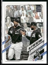 2021 Topps #14 Do It for the Fans! (Eloy Jimenez / Luis Robert)