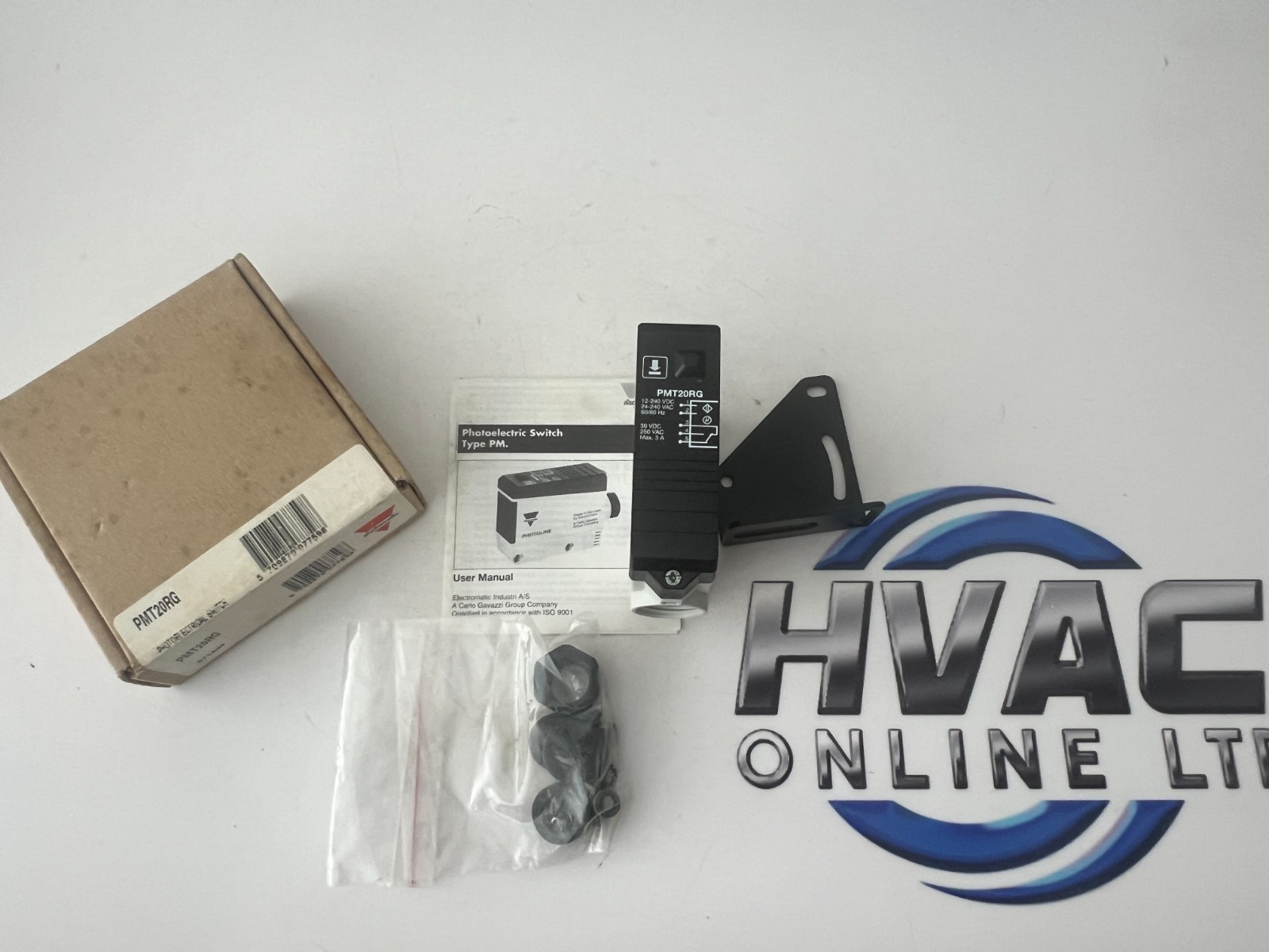 Carlo Gavazzi PMT20RG Through-Beam Photoelectric Sensor Receiver 20m Multi-Volt