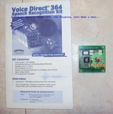 AI Speech Recognition Kit Voice Direct 364 Program up to 60 VOICE commands New