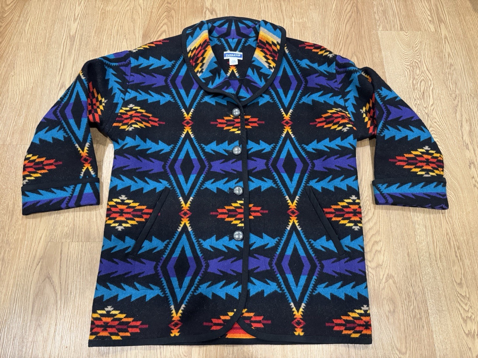 Pendleton Knockabouts Wool Aztec Southwestern Jac… - image 1