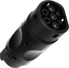 EV Charger Connector Type 1 to Type 2 Adapter Fit for Tesla Model Y, 3, S, X, Co