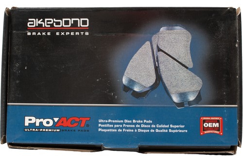 Pastillas de freno de disco delanteras Akebono ProAct para Chevrolet Cavalier 1992-05 parte ACT673 - Imagen 4 de 4