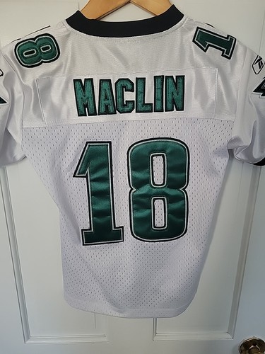 Philadelphia Eagles Reebok Jeremy Maclin NFL Equipment Youth Med Jersey Stitched - Picture 8 of 8