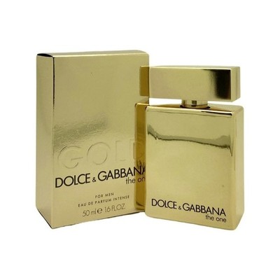 Dolce and Gabbana Men's The One Gold Intense EDP Spray 1.6 oz Fragrances