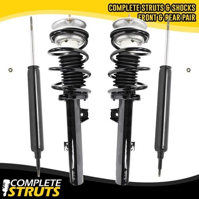 2007-2013 BMW 335i RWD Front Complete Struts & Rear Shocks Set E90