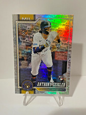 2026 Topps Series 1 #286 Anthony Seigler Opening Day Celebration Rainbow Holo RC