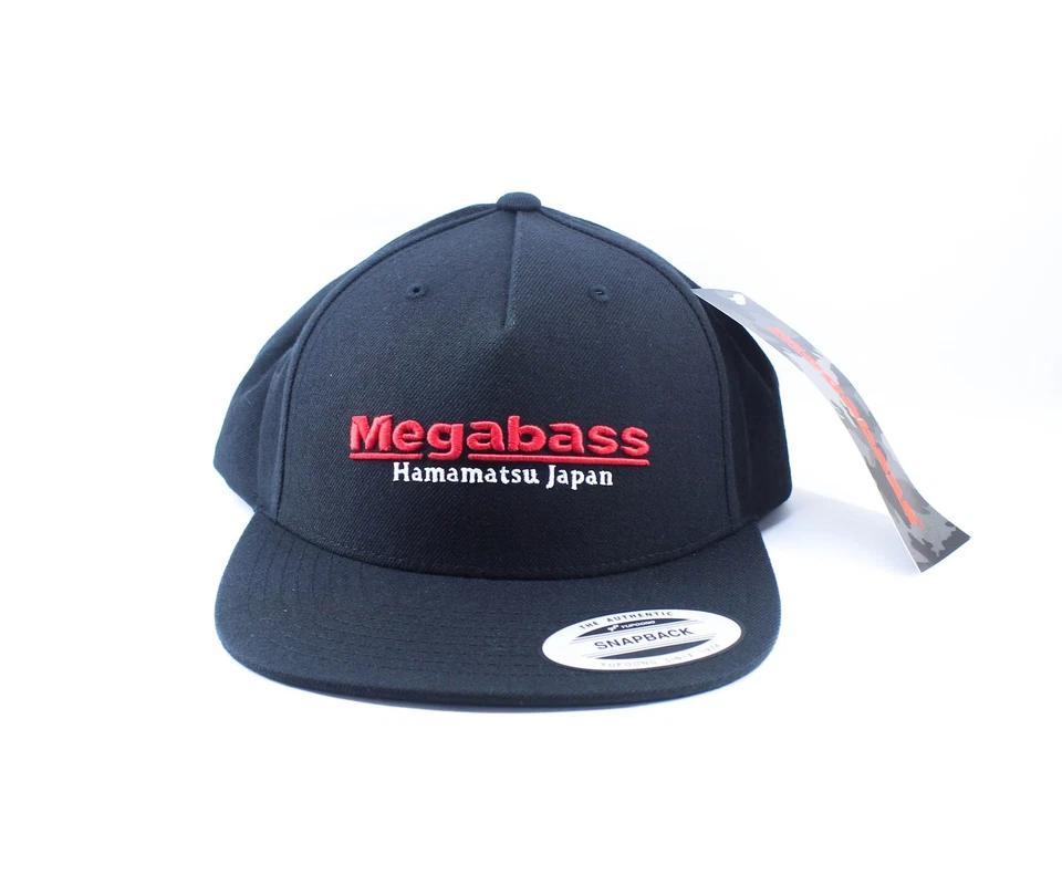 Megabass Cap Classic Snapback Black Red (2235)