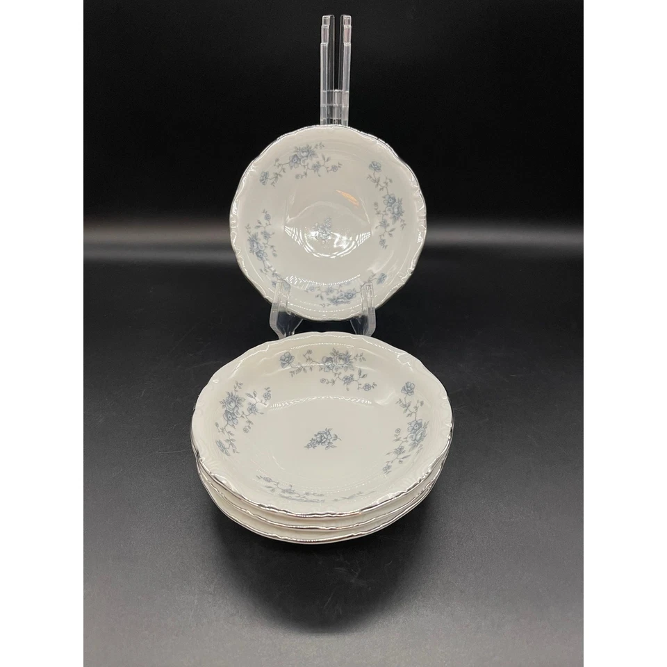 Johann Haviland Blue Garland 4er Set Obstschalen 5" Bavaria Germany